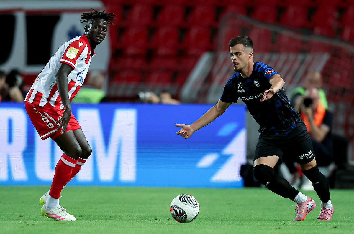 Crvena Zvezda v TSC, Serbian Super League 2025/2026, round 4 Crvena Zvezda v TSC, Serbian Super League 2025/2026, round 4