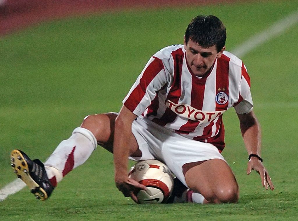 SPORT FUDBAL SOCCER CRVENA ZVEZDA RED STAR STELLA ROSSA MERIDIJAN SUPERLIGA BEZANIJA