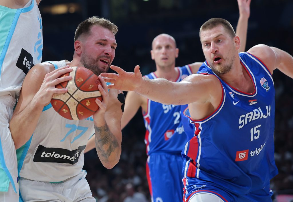 Serbia vs Slovenia, preparatory basketball match for Eurobasket 2025