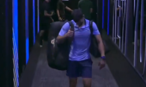 MOMENAT KOJI JE PROMAKAO MNOGIMA: Đoković ušao u tunel nakon poraza od Alkaraza a onda se desilo ovo!