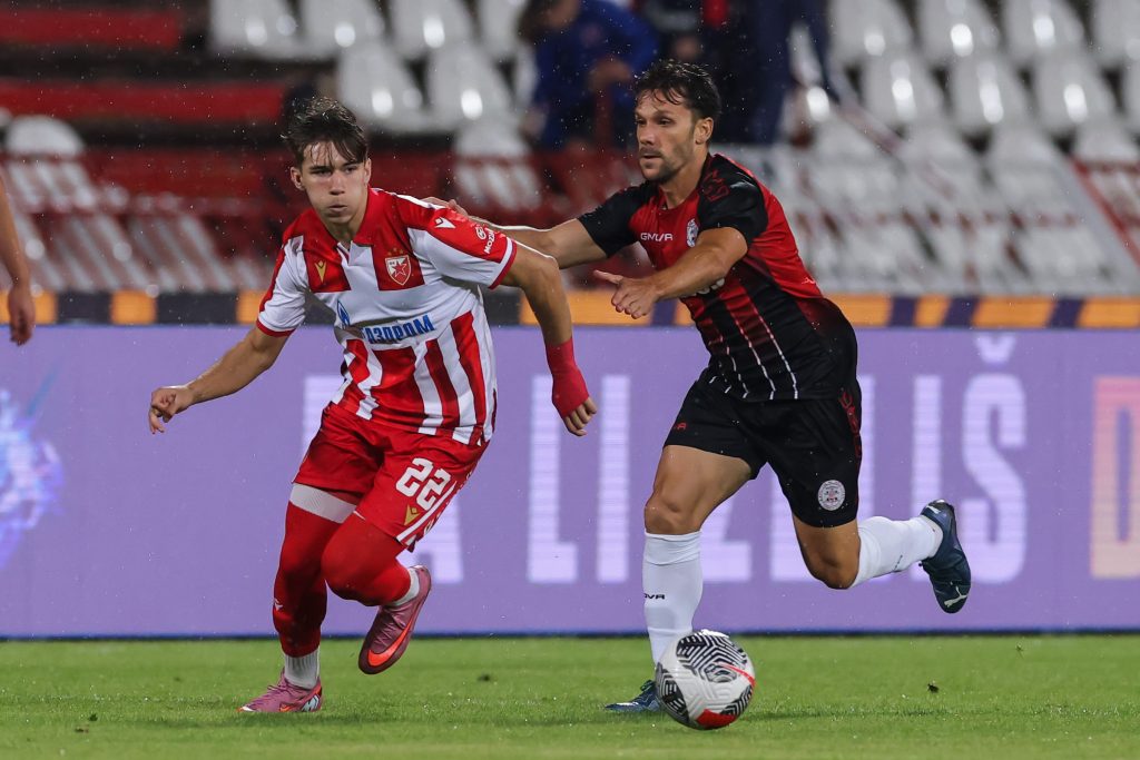 Crvena Zvezda v Red Imps UEFA Champions League Second Qualifying Round Second Leg