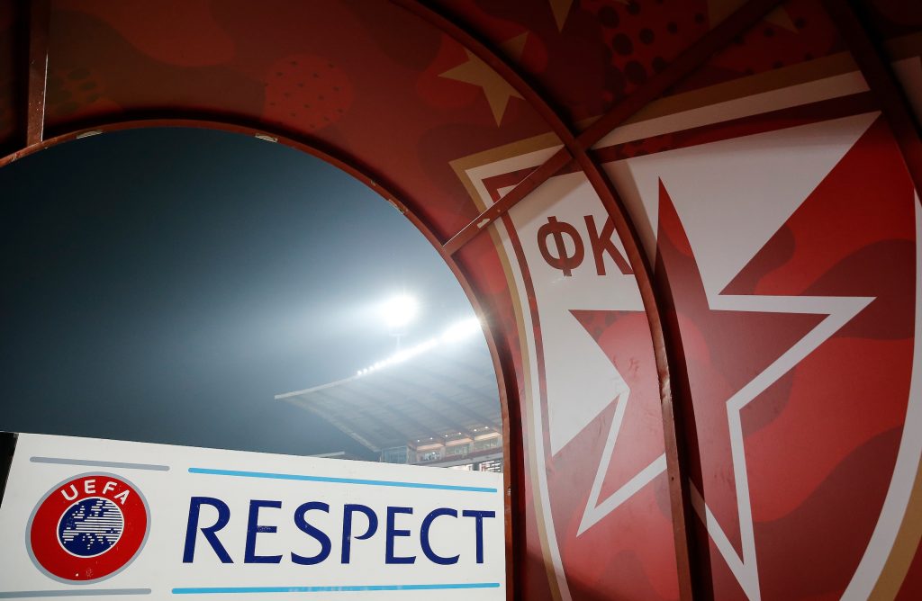 FK Crvena Zvezda v Slovan Liberec UEFA Europa LeagueGroup L
