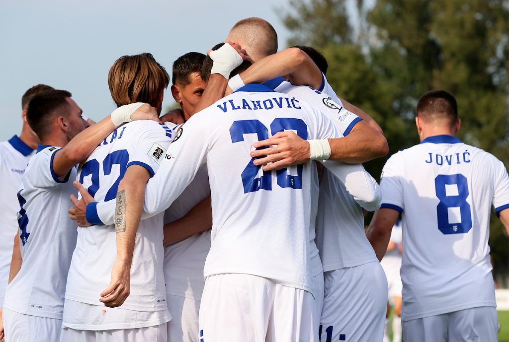 Latvia vs Serbia, FIFA World Cup 2026 European Qualifier Group K football match