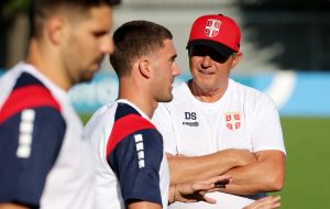 (SASTAVI) ORLOVI OFANZIVNO U RIGI: Srbija sa dva špica napada pobedu protiv Letonije!