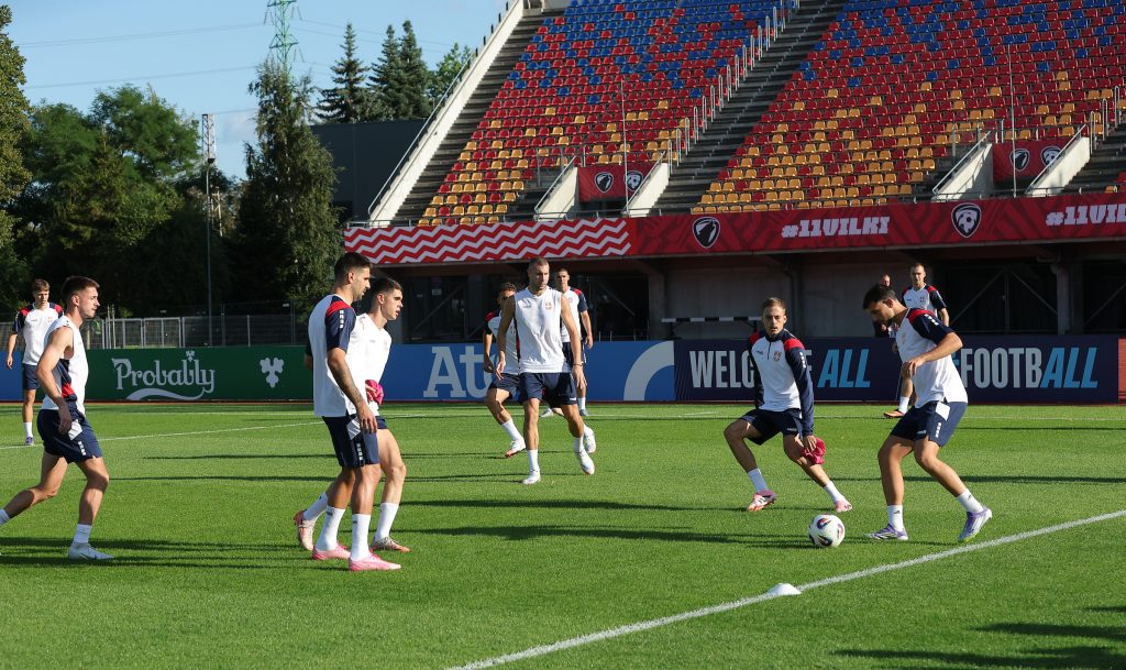 Latvia vs Serbia, FIFA World Cup 2026 European Qualifier Group K, practice