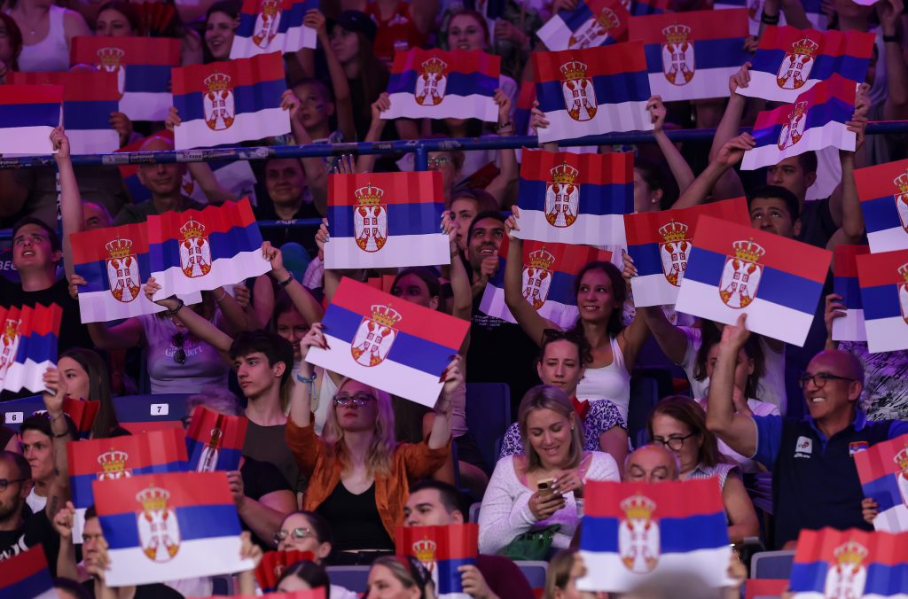 Germany and Netherlands Volleyball Nations League 2025 Belgrade