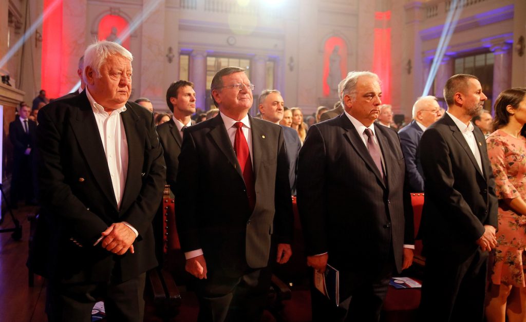 OKS Olimpijski komitet Srbije 22.12.2017. decembar 22. dodela godisnjih priznanja