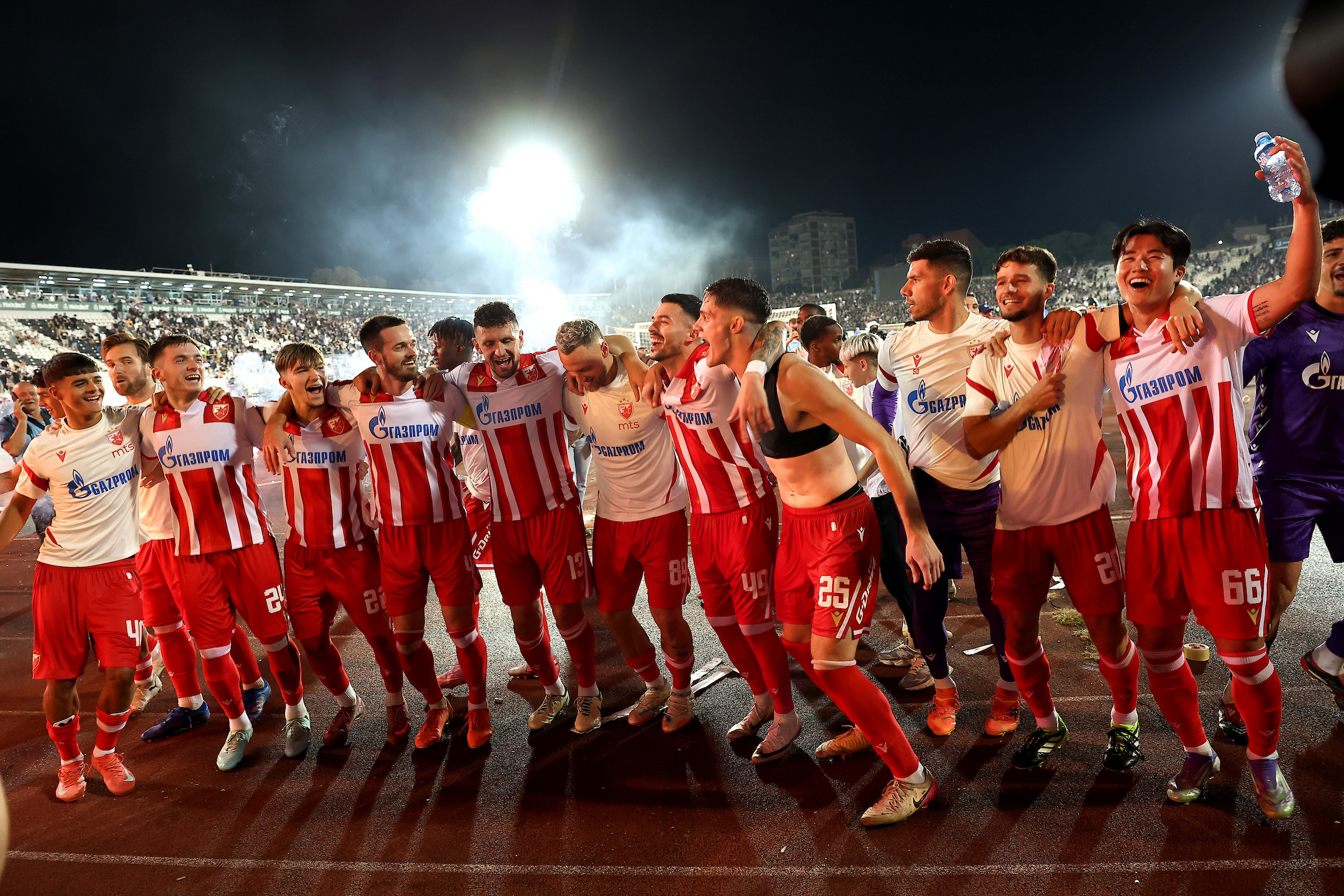 Partizan v Crvena Zvezda, Serbian Super League 2025/2026, round 9 Partizan v Crvena Zvezda, Serbian Super League 2025/2026, round 9