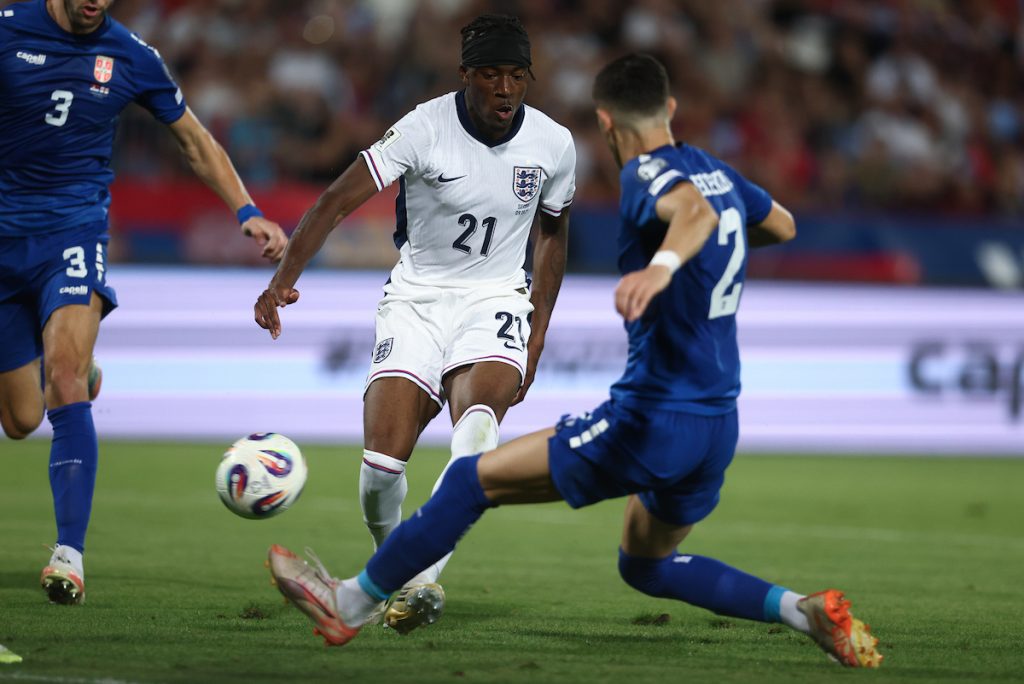 Serbia vs England, FIFA World Cup 2026 European Qualifier Group K football match