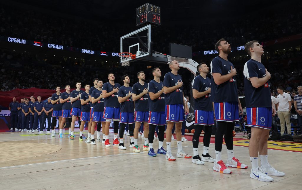 Serbia vs Slovenia, preparatory basketball match for Eurobasket 2025