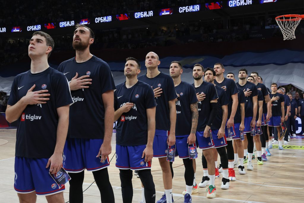 Serbia vs Slovenia, preparatory basketball match for Eurobasket 2025