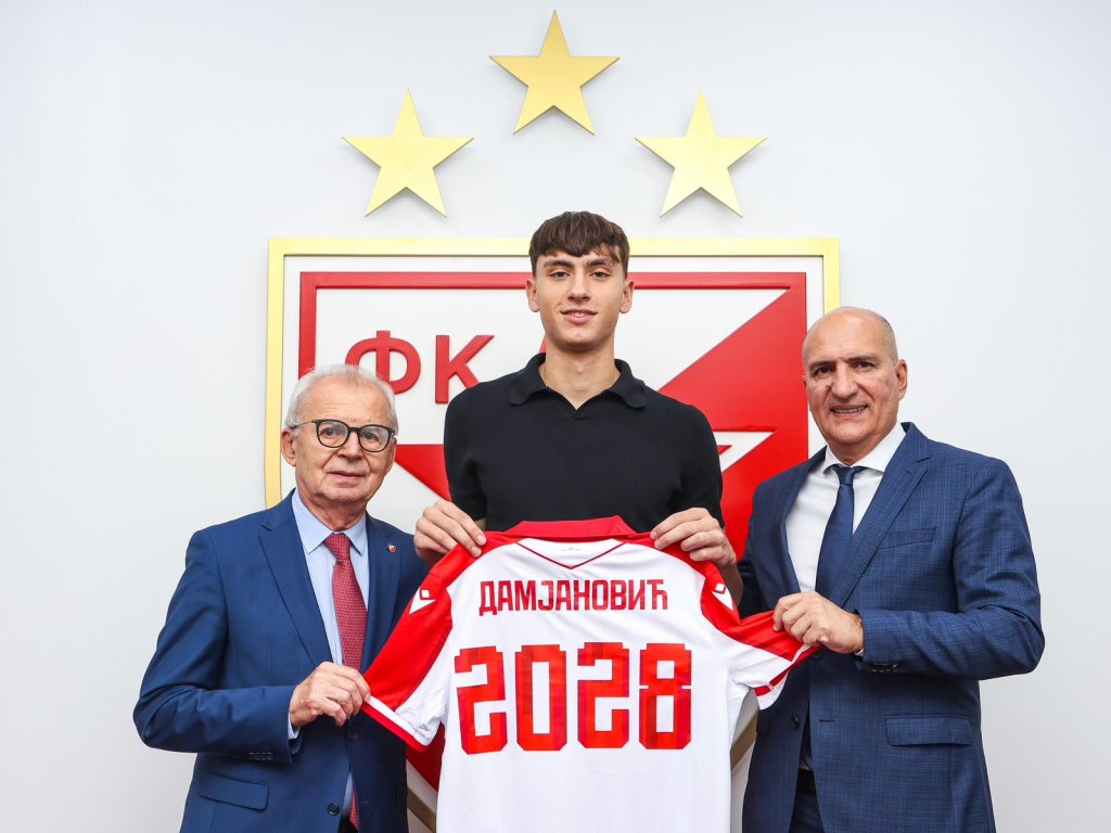 CRVENA ZVEZDA BLINDIRALA SVOG MLADOG NAPADAČA: Dete kluba dugoročni projekat na Marakani!