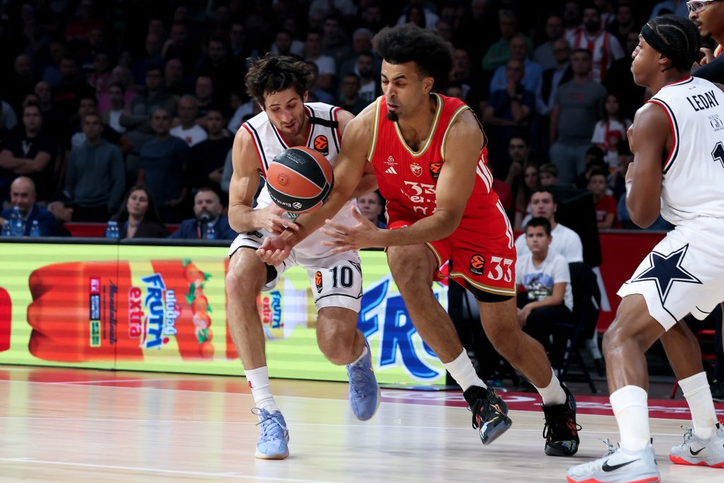 Crvena Zvezda v EA7 Emporio Armani Milan, Euroleague basketball season 2025/2026, round 1