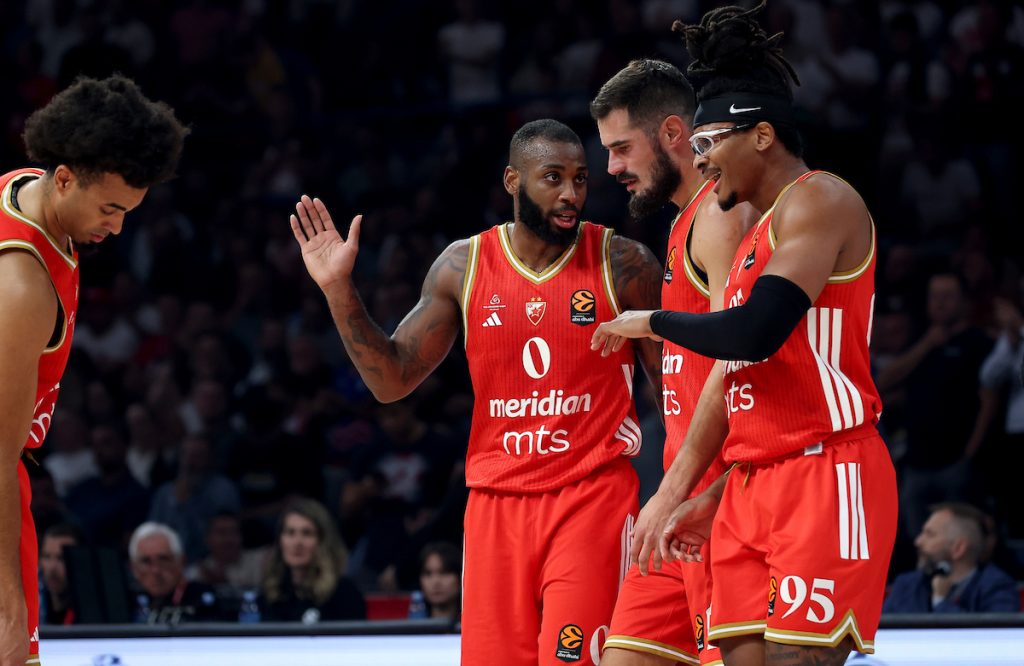 Crvena Zvezda v EA7 Emporio Armani Milan, Euroleague basketball season 2025/2026, round 1