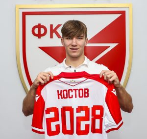 ZVANIČNO: Vasilije Kostov produžio ugovor sa Crvenom zvezdom!