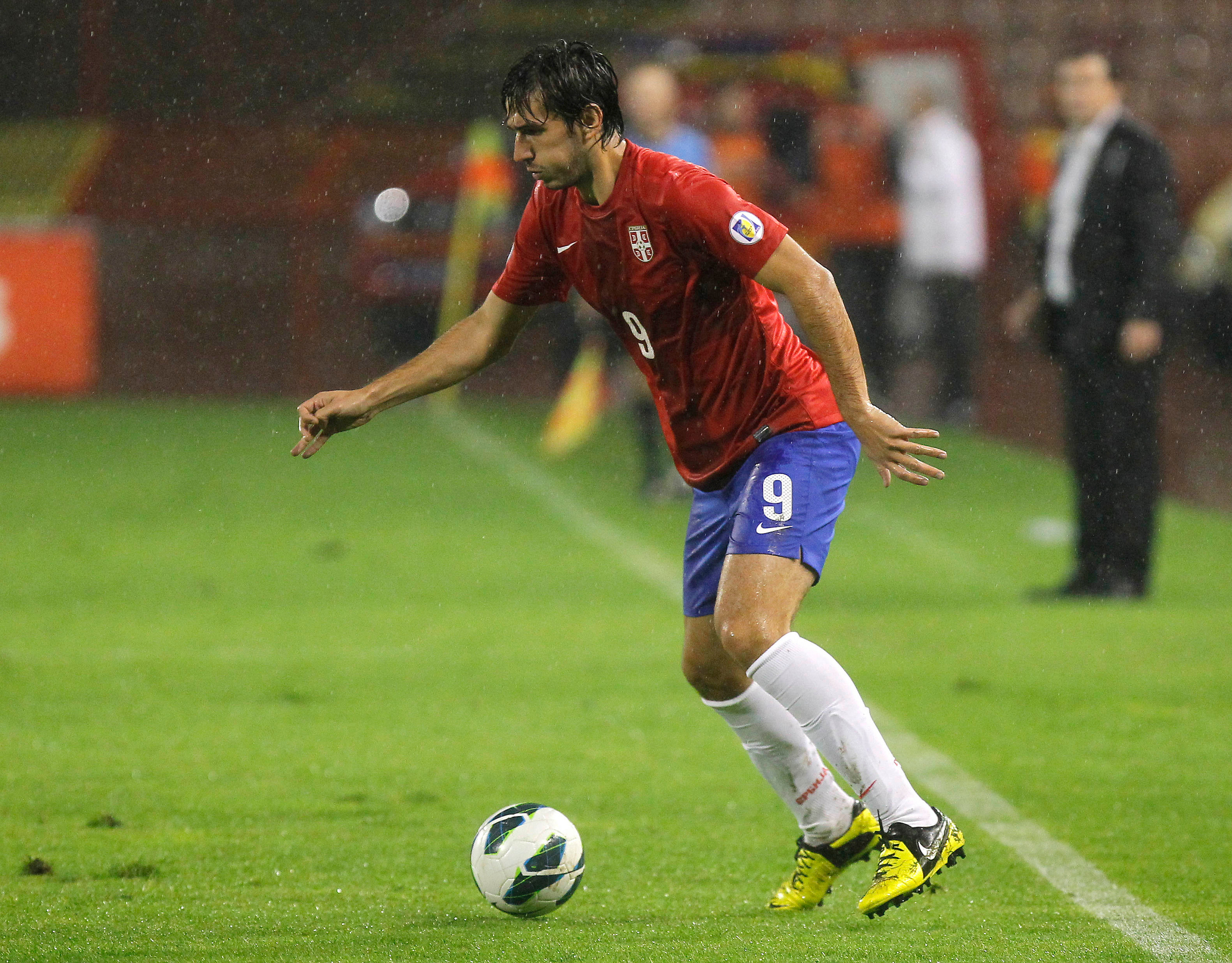 SERBIA BELGIUM FIFA WORLD CUP 2014 QUALIFICATIONS GROUP A Dejan Lekić