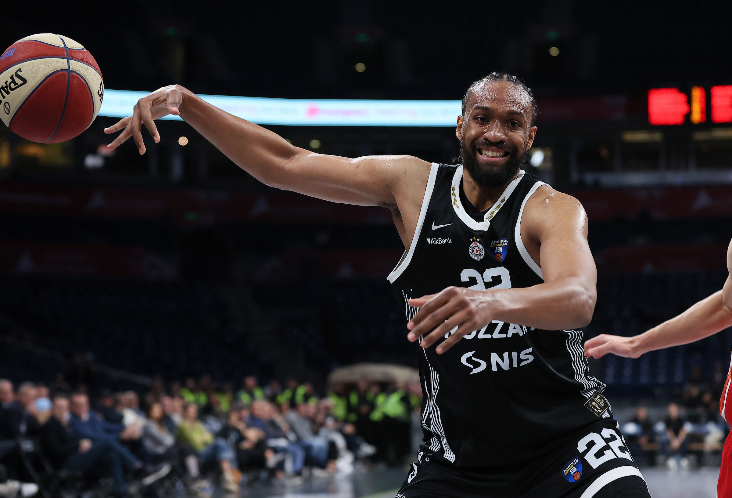 Partizan v Borac Cacak, ABA League, season 2025/2026, group A, round 4 Džabari Parker