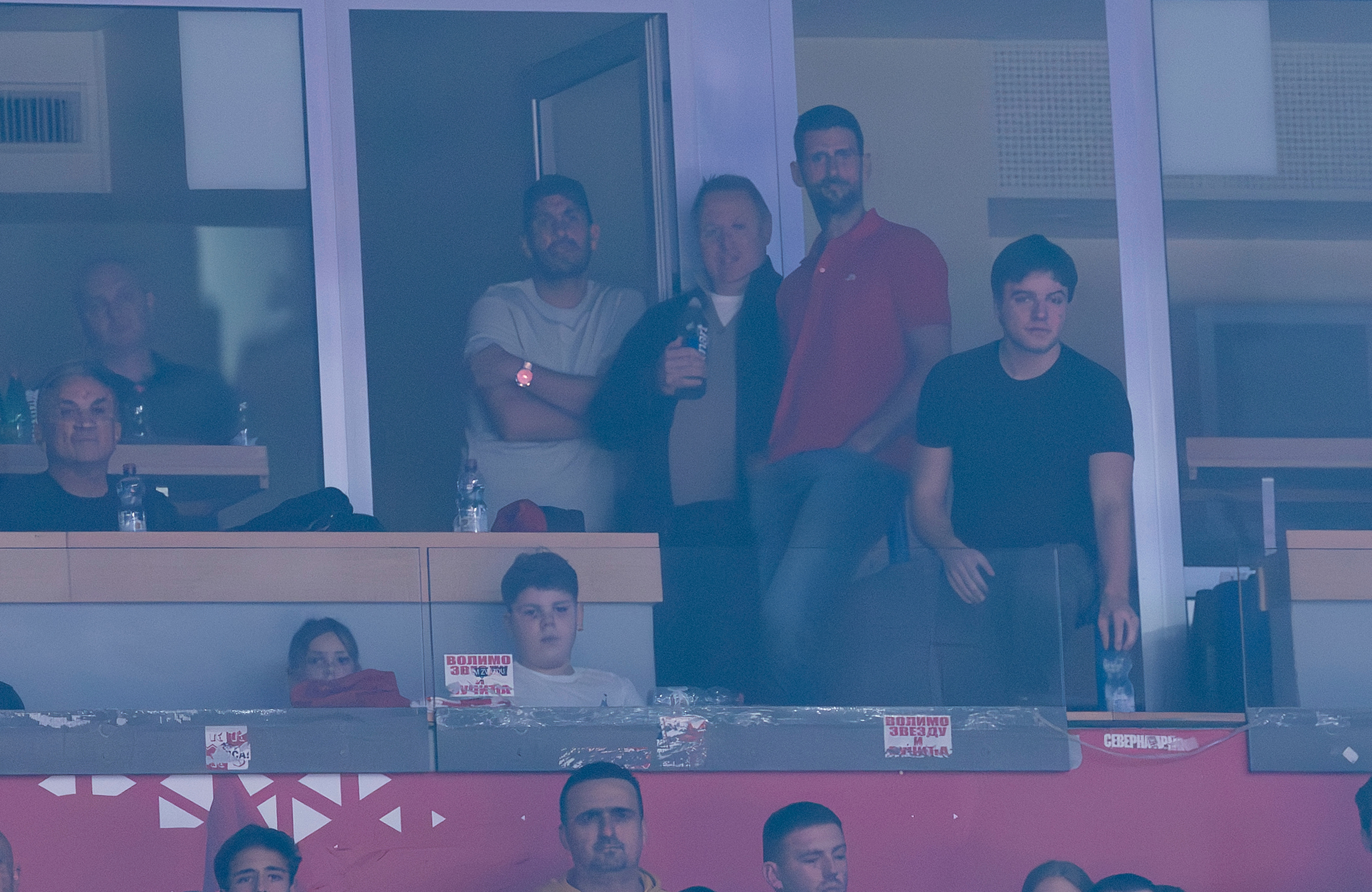 ĐOKOVIĆ U ARENI: Najbolji teniser bodri Zvezdu pred Žalgiris! (FOTO)