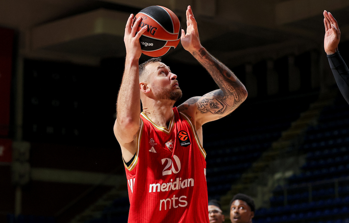 Maccabi Tel Aviv v Crvena Zvezda basketball match of Euroleague 2025/26 round 8 on October 30. 2025. in Belgrade, Serbia. Maccabi Tel Aviv v Crvena Zvezda basketball match of Euroleague 2025/26 round 8 on October 30. 2025. in Belgrade, Serbia.