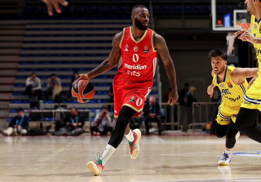 Maccabi Tel Aviv v Crvena Zvezda basketball match of Euroleague 2025/26 round 8 on October 30. 2025. in Belgrade, Serbia.