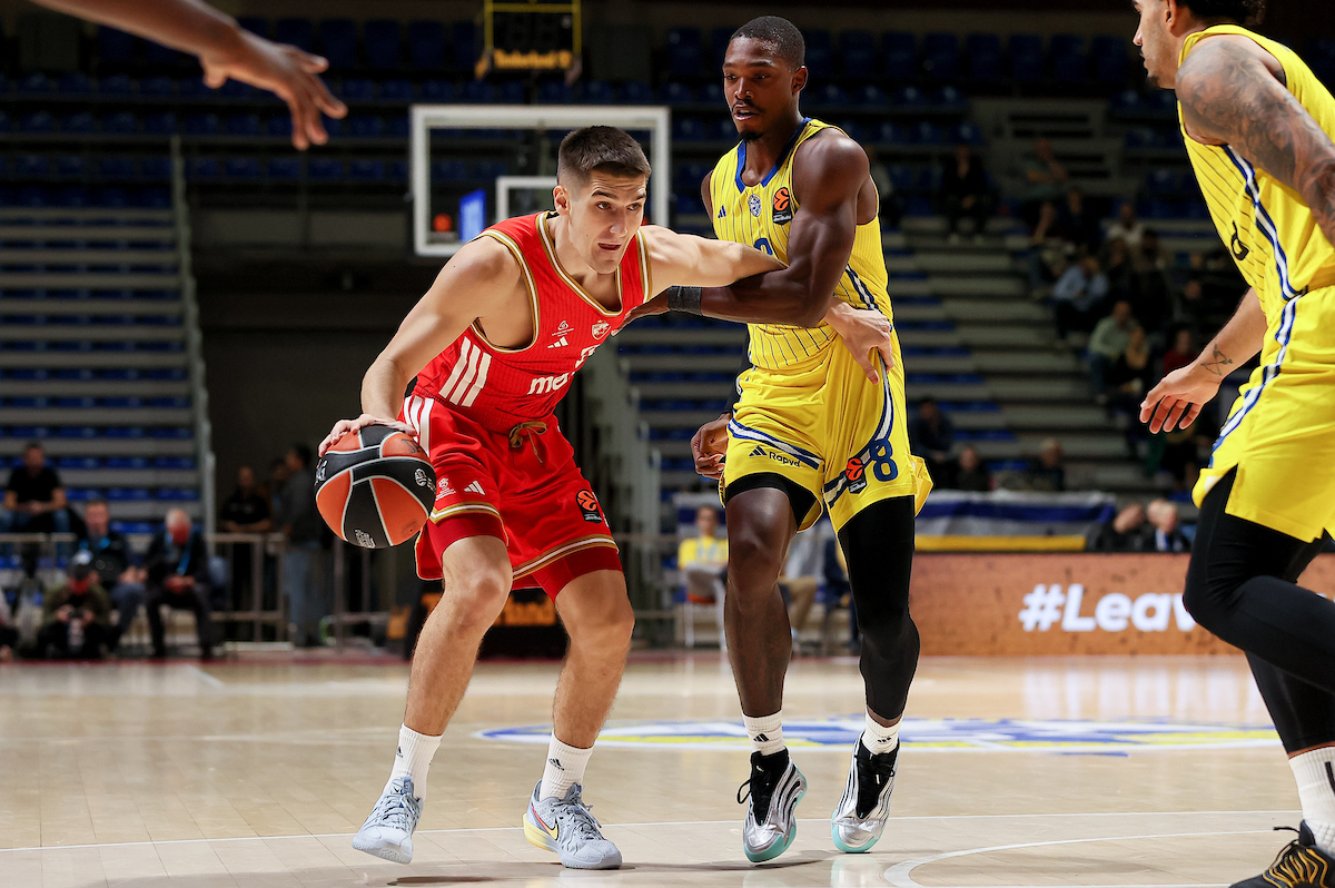 Maccabi Tel Aviv v Crvena Zvezda basketball match of Euroleague 2025/26 round 8 on October 30. 2025. in Belgrade, Serbia. Maccabi Tel Aviv v Crvena Zvezda basketball match of Euroleague 2025/26 round 8 on October 30. 2025. in Belgrade, Serbia.