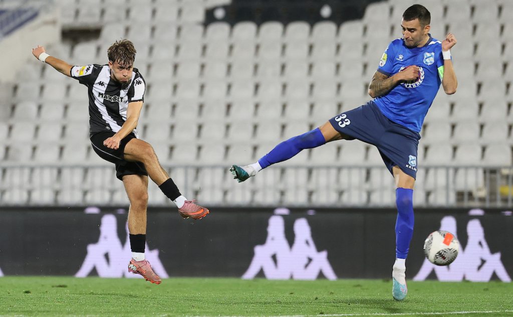 Partizan v Mladost Lucani Mozzart Bet Super Liga round 13 on 24.10.2025 in Belgrade, Serbia