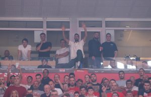 Crvena Zvezda (Red Star) v Baskonia on October 23. 2025. in Belgrade, Serbia. Euroleague round 6 25/26