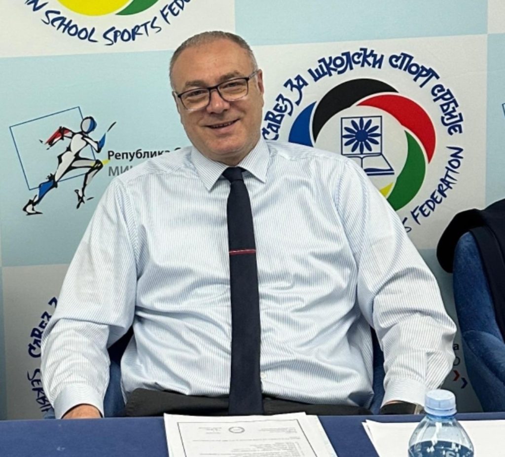 TANASKOVIĆ OSTAJE PREDSEDNIK ŠKOLSKOG SPORTA: Bez promene na čelu!