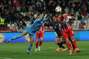 ZVEZDA SAVLADALA LIL: Marko Arnautović sa bele tačke za velika tri boda!