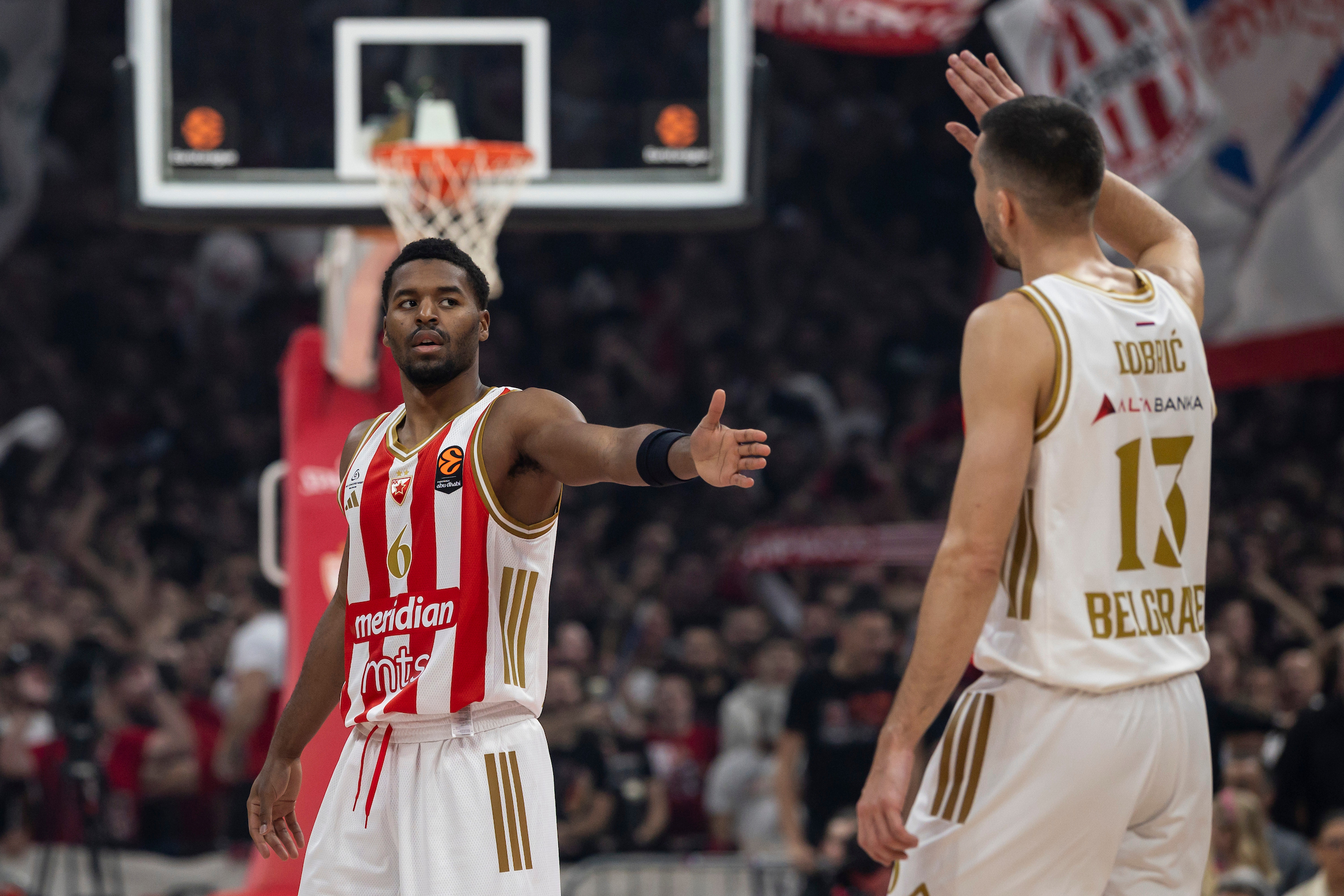 (TVITOVI) SAVRŠENA NOĆ U ARENI, BATLER JE KLASA: Navijači rekli svoje o sjajnoj Crvenoj zvezdi!