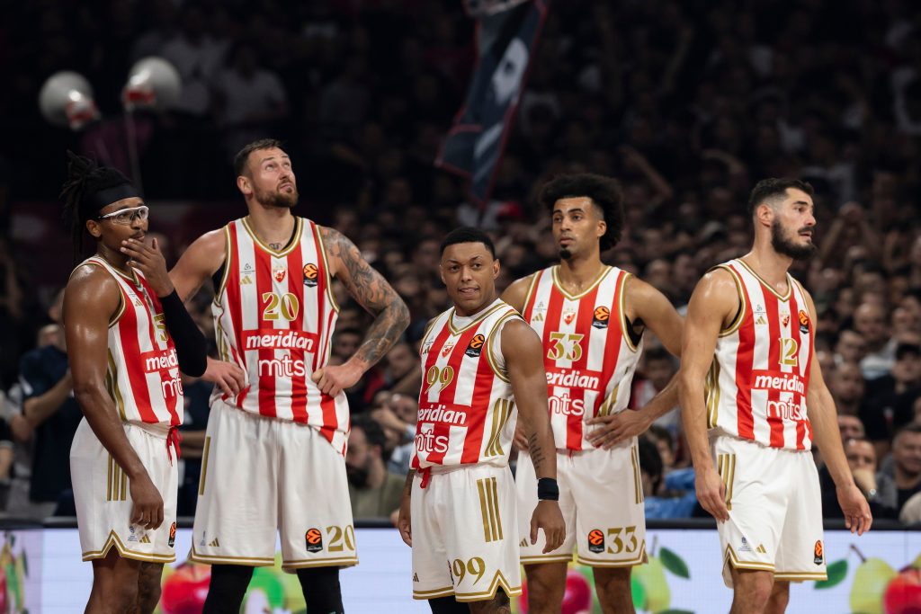 Crvena Zvezda Meridianbet Belgrade v real Madrid Euroleague 2025/2026