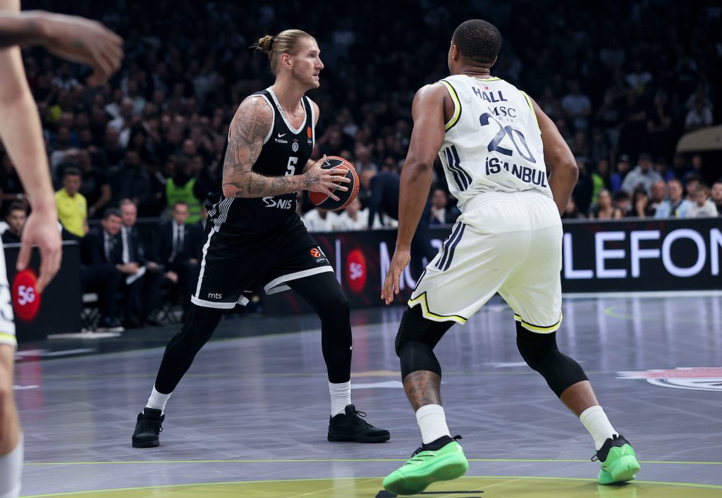 Partizan v Fenerbahce basketball match Euroleague 2025/26 round 12 in Belgrade, Serbia on 21 November 2025