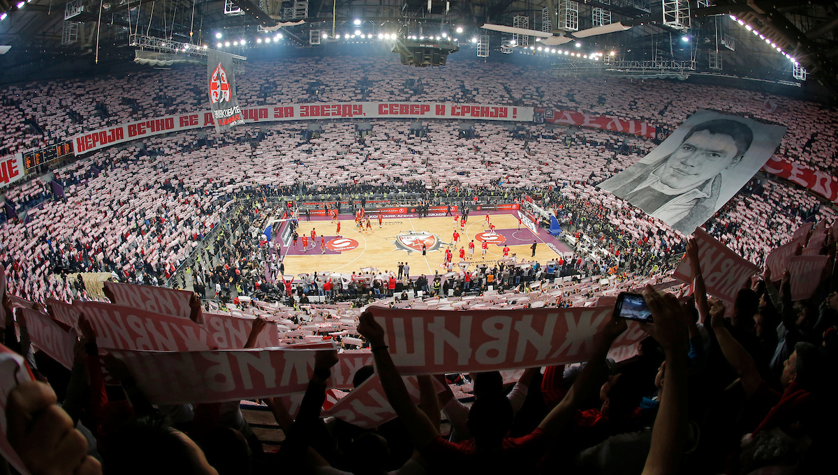 Euroleague basketball game Crvena Zvezda Galatasaray 16. Januar 2015. Euroleague basketball game Crvena Zvezda Galatasaray 16. Januar 2015.