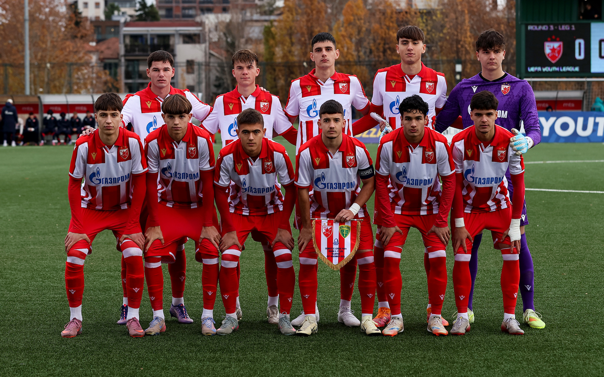 Crvena zvezda U19 z zmago nad Žilino blizu izločilnih bojev mladinske Lige prvakov