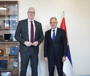 PREMIJERAN SASTANAK NAKON PROMOCIJE: Tomašević posetio Gajića, ministra sporta!