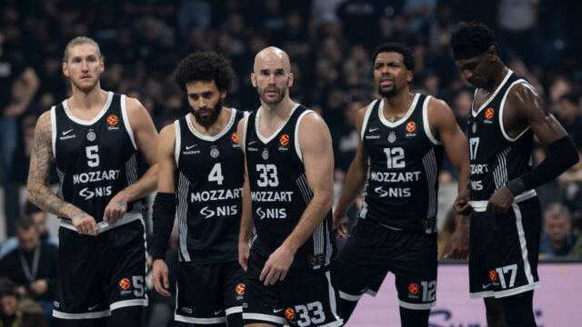 PARTIZAN DODATNO OSLABLJEN PROTIV ŽALGIRISA: Amerikanac nije otputovao sa saigračima u Kaunas!