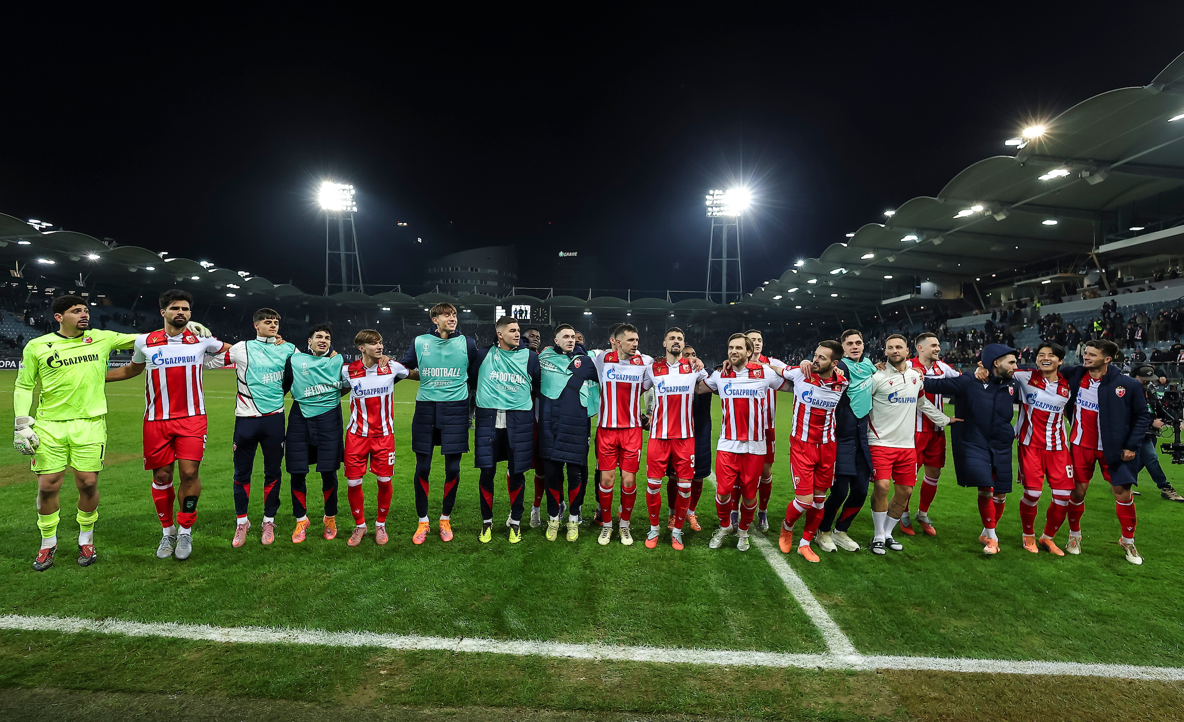 Crvena zvezda z zaporedno zmago v Evropski ligi blizu evropske pomladi