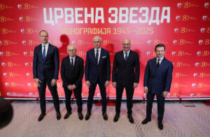 MONOGRAFIJA FK CRVENA ZVEZDA: Prisustvovali od prvog čoveka FSS, pa sve do bivših legendi!