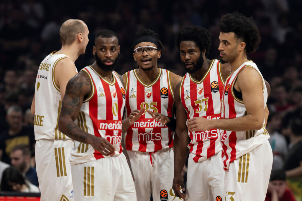 CRVENA ZVEZDA BLIZU POVRATKU U VRH, PARTZIAN SVE DALJE OD DOIGRAVANJA: Poznatala tabela Evrolige, evo gde su večiti!
