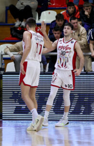 FMP v Partizan basketball match of AdmiralBet ABA League 2025/2026 round 10. on December 14. 2025. in Belgrade, Serbia. FMP v Partizan basketball match of AdmiralBet ABA League 2025/2026 round 10. on December 14. 2025. in Belgrade, Serbia.