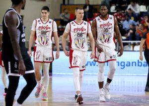 FMP v Partizan basketball match of AdmiralBet ABA League 2025/2026 round 10. on December 14. 2025. in Belgrade, Serbia. FMP v Partizan basketball match of AdmiralBet ABA League 2025/2026 round 10. on December 14. 2025. in Belgrade, Serbia.