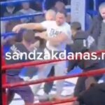 SPORTSKA BORBA PRERASLA U MASOVNU TUČU: Publika u Novom Pazaru uletela u ring da se obračuna sa bokserom!