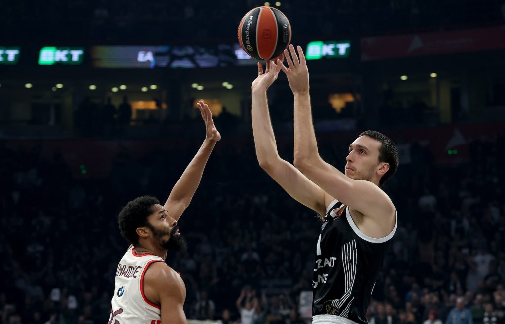 PARTIZAN PRESKOČIO BAVARCE: Nova tabela Evrolige, crno-beli napravili skok!