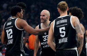 UMESTO NA VRHU, PARTIZAN OPET NA DNU: Nova tabela Evrolige nakon poraza crno-belih!