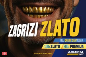 ZLATNA GROZNICA PONOVO TRESE SRBIJU: AdmiralBet organizuje pohod na zlato!