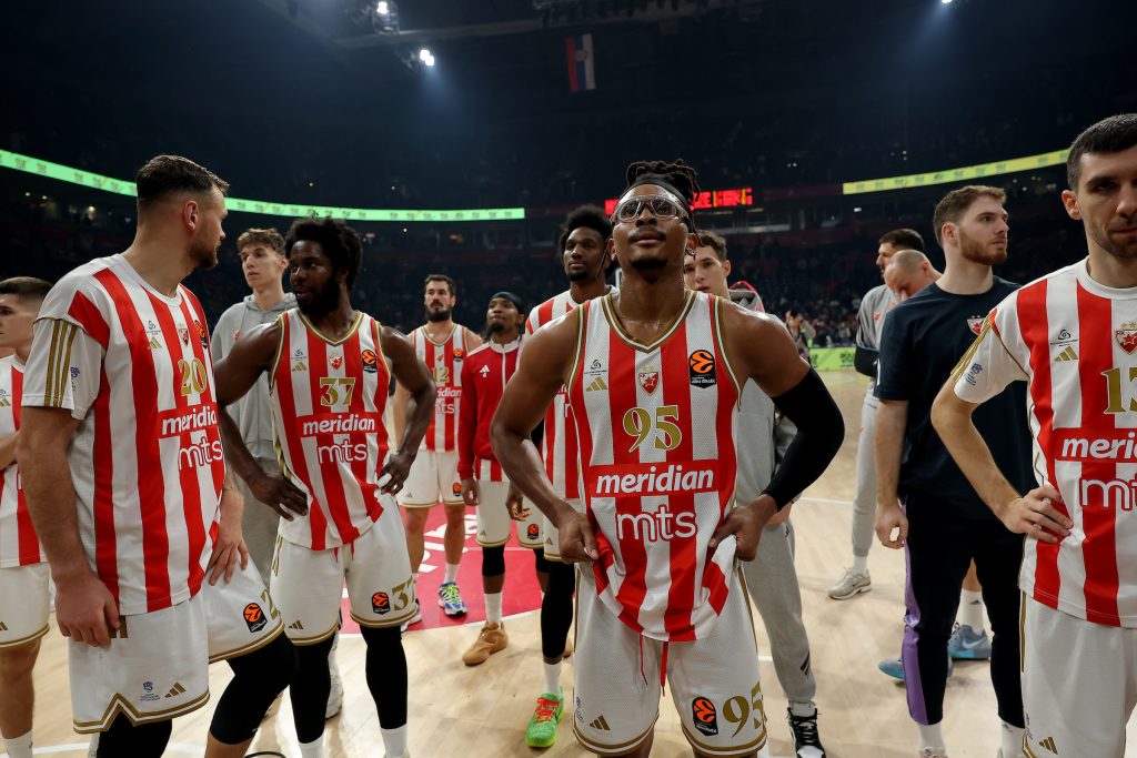 ZVEZDA PALA NA TABELI EVROLIGE: Crveno-beli sada na samo dve pobede od plej-ina!