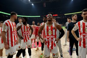 ZVEZDA PALA NA TABELI EVROLIGE: Crveno-beli sada na samo dve pobede od plej-ina!