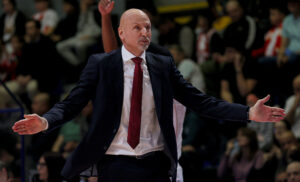 Crvena Zvezda v Cedevita Olimpija basketball match of AdmiralBet ABA League, Season 2025/2026 Group B round 12 on December 27. 2025. in Belgrade, Serbia.