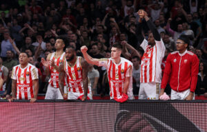 Crvena Zvezda v Virtus Bologna basketball match of Euroleague 2025/2026 round 17. on December 19. 2025. in Belgrade, Serbia. Crvena Zvezda v Virtus Bologna basketball match of Euroleague 2025/2026 round 17. on December 19. 2025. in Belgrade, Serbia.