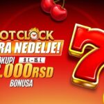 VREME JE ZA HOT CLOCK – DO 2.000 DINARA BONUSA NA IGRI NEDELJE!